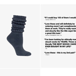 Los Angeles Apparel,Classic Gray Socks